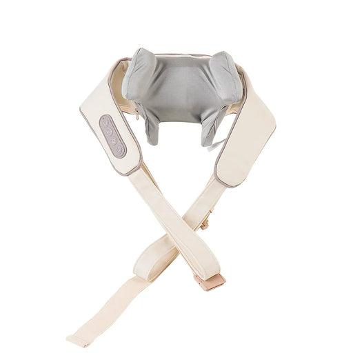 Wireless 20W Neck & Shoulder Massager with Kneading Function - White