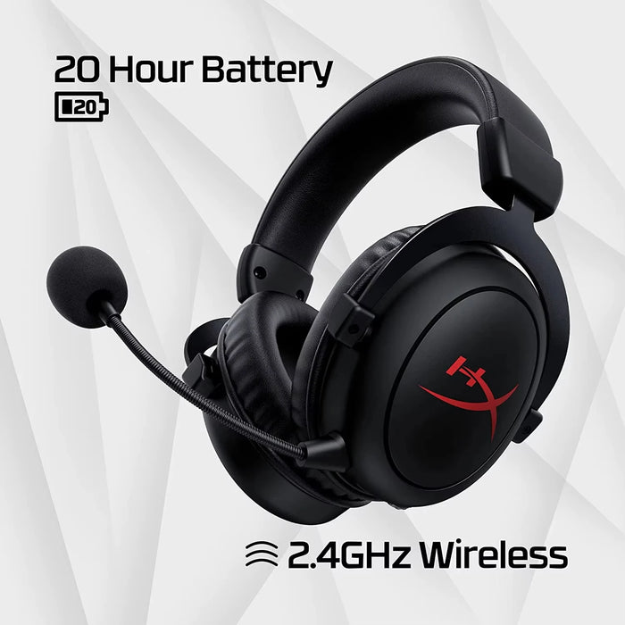 Head Mounted Wireless Gaming Headset with Surround Sound