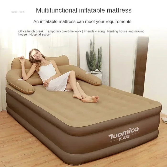 Modern Folding Inflatable Bed for Outdoor and Indoor Use