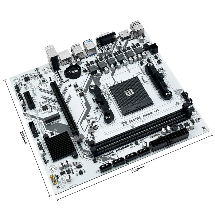 Motherboard for Ryzen 5500, 5600, and 5600G processors