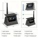 5G WiFi wireless backup camera with solar panel for buses