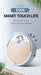 Robot Vacuum Cleaner Smart APP Control Wireless Sweeping Silver with automatic obstacle detection
