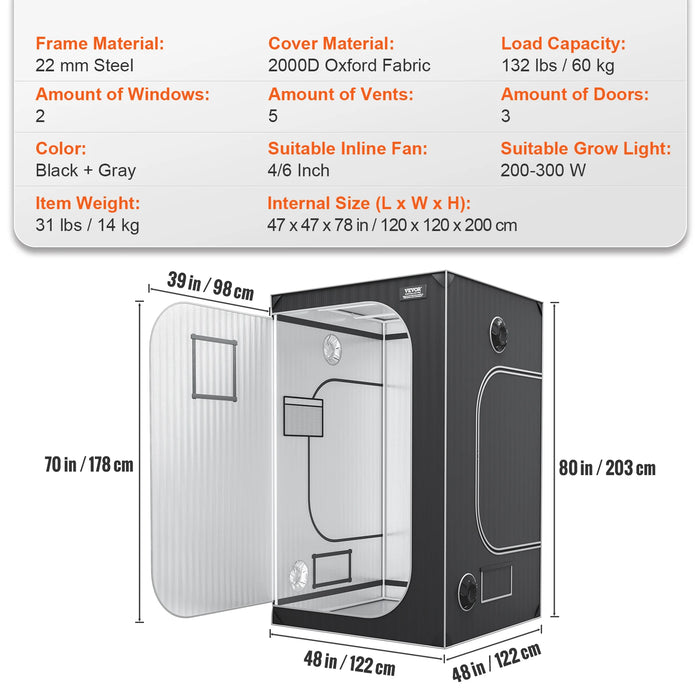 Designed with multiple ventilation ports for efficient airflow and easy assembly