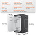 Designed with multiple ventilation ports for efficient airflow and easy assembly