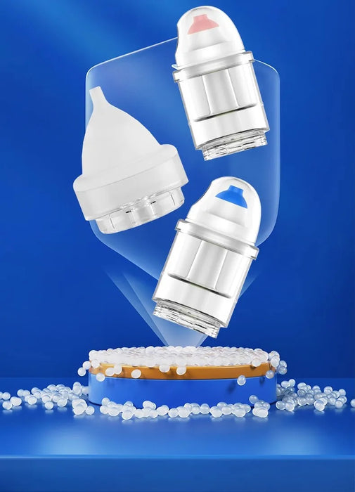 Rechargeable Electric Nasal Irrigator and aspiratorsPulse Nose Washing Adjustable for Children Adult Rhinitis Nasal Congestion