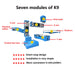 Mini 3D printer with easy-to-use features, compatible with FDM, TPU, and PLA filaments, and comes with a 175mm AU plug