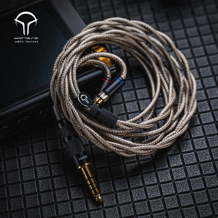 1.2m Single Crystal Copper Earphone Cable, Graphene Insulation