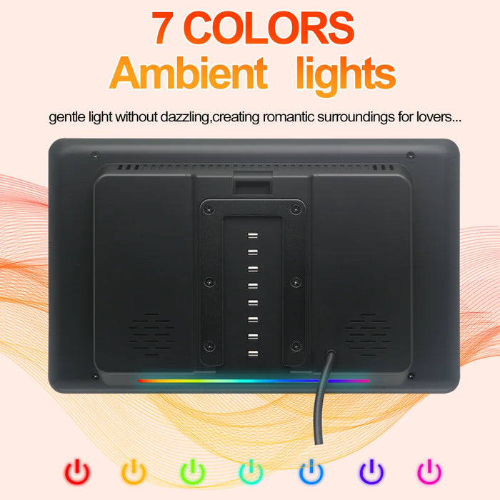 10.1" Rear Seat Multimedia Player | Carplay & Ambient Lights