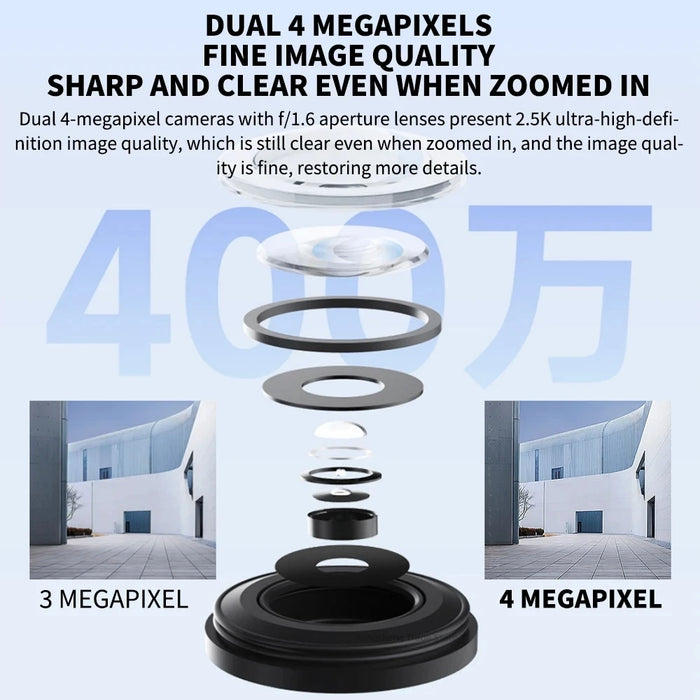 Dual Camera Outdoor CCTV with AI Detection