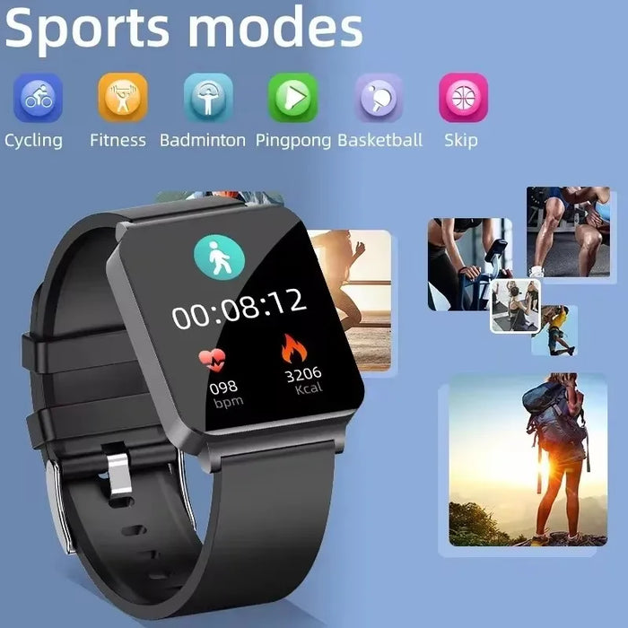1.72" AMOLED Smartwatch with ECG and Blood Sugar Monitor