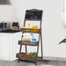 Chalkboard plant stand for showcasing favorite plants or special messages