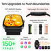AMOLED HD Display Smartwatch with Waterproof Rating
