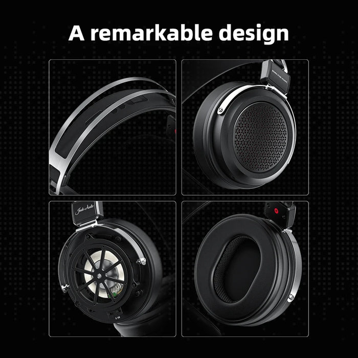 Studio Over-Ear Wired Headphones with Mic & 50mm Drivers