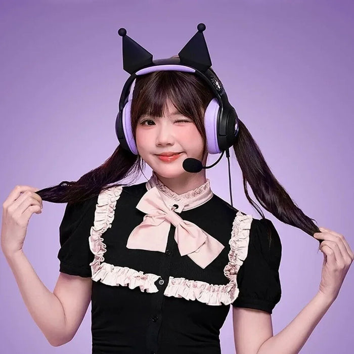 Wired Over-Ear Gaming Headset with Mic & Volume Control