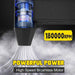 Powerful handheld mini turbo jet fan and air blower in black