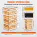 Bee Hive Deep Box Starter Kit designed for both novice and experienced beekeepers