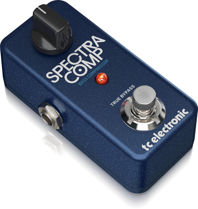 Studio-Grade Bass Compression Pedal with One-Knob Control Design