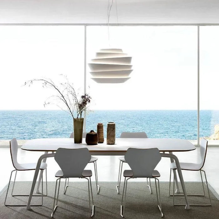 Hanging Metal Pendant Lamp for Kitchen or Studio Blue Dia48cm