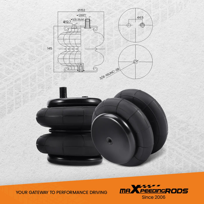 Heavy Duty Air Suspension Kit for Volkswagen Crafter 2006-2017
