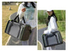 Convenient zipper closure and foldable design for easy storage and transport