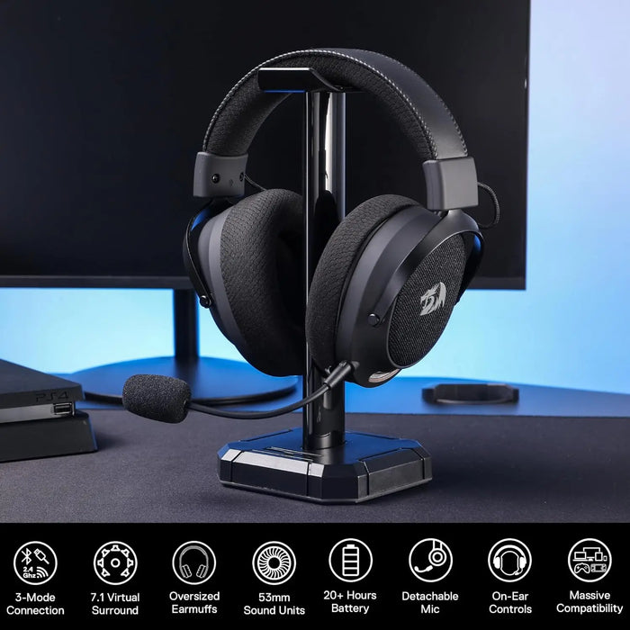 Wireless Gaming Headset with 53mm Drivers