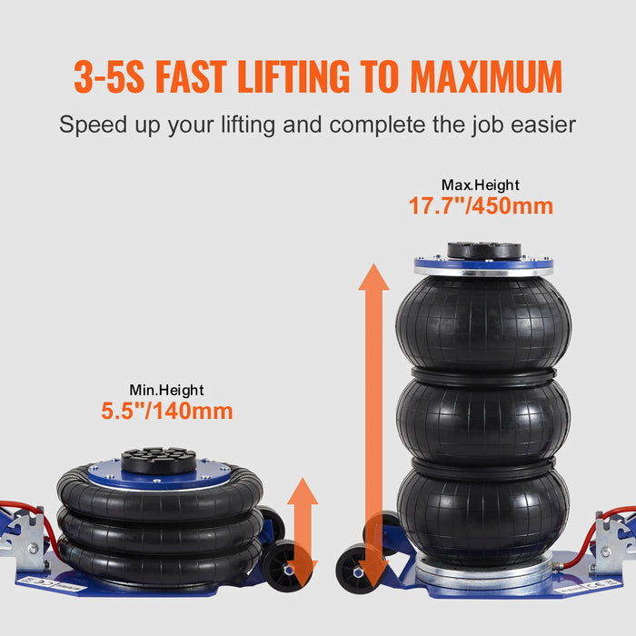 Heavy Duty Car Repair Tool with Quick Lift Mechanism