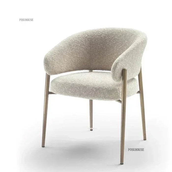 Luxury PU Leather Armchair for Kitchen & Dining Room