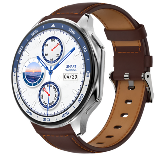 Experience next-level connectivity with the Brown Crystal New Smartwatch 32GB AMOLED 14 IP68 Waterproof Bluetooth Call
