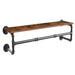 Sturdy metal iron and MDF board construction, with 30kg weight capacity and additional shelf for storage Perfect for maximizing space utilization and keeping clothes easily accessible