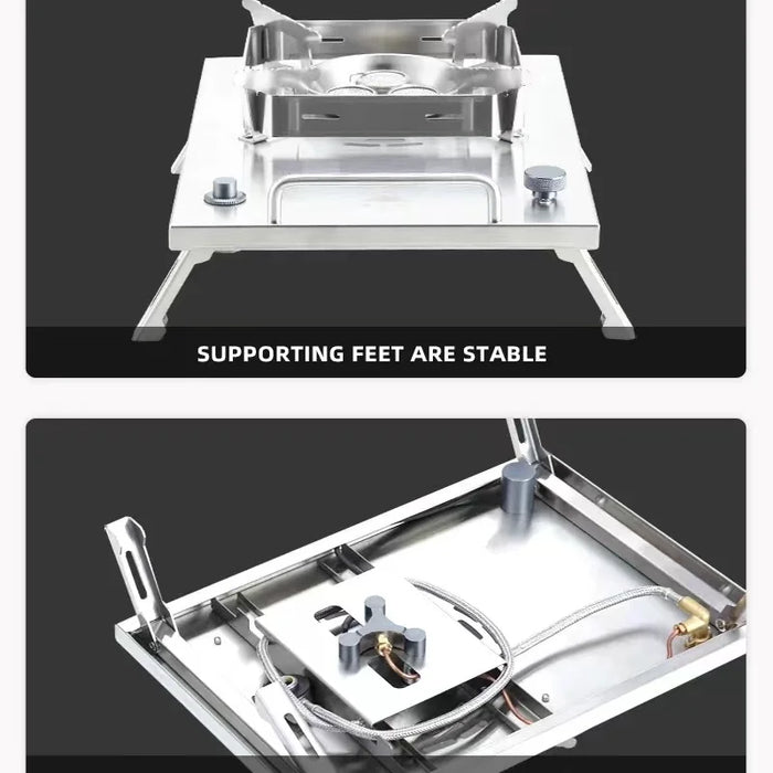 7500W IGT Gas Stove for Outdoor Cooking & BBQ