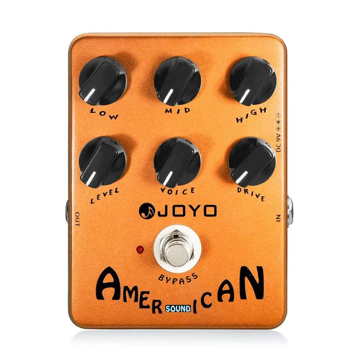 Overdrive Guitar Effects Pedal with Amplifier Simulation and JF-14 add adapter
