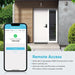 Battery-powered with USB backup for emergency power support
