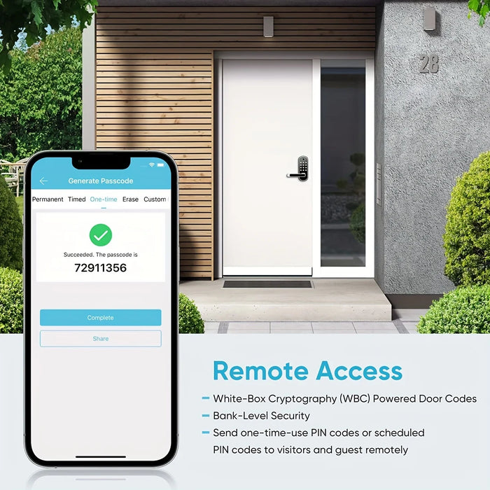 Battery-powered with USB backup for emergency power option