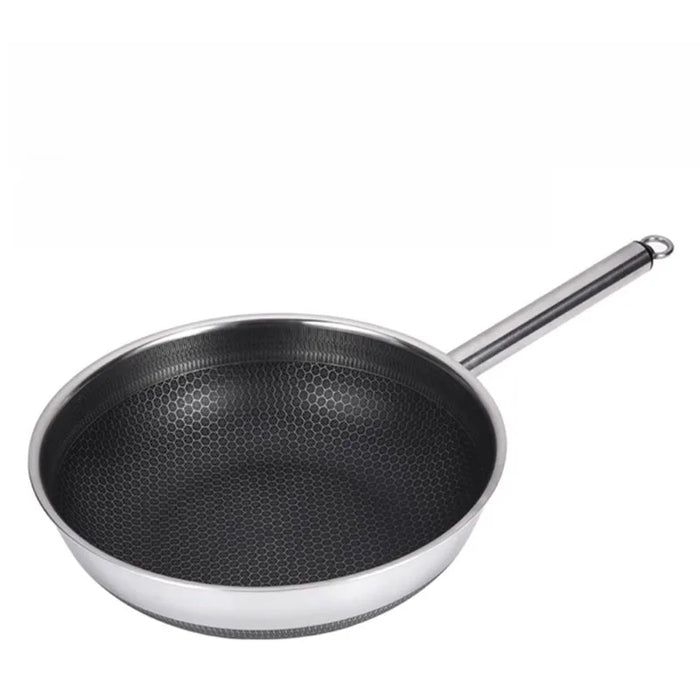 Outdoor Non-Stick Frying Pan, Folding Handle, 28CM
