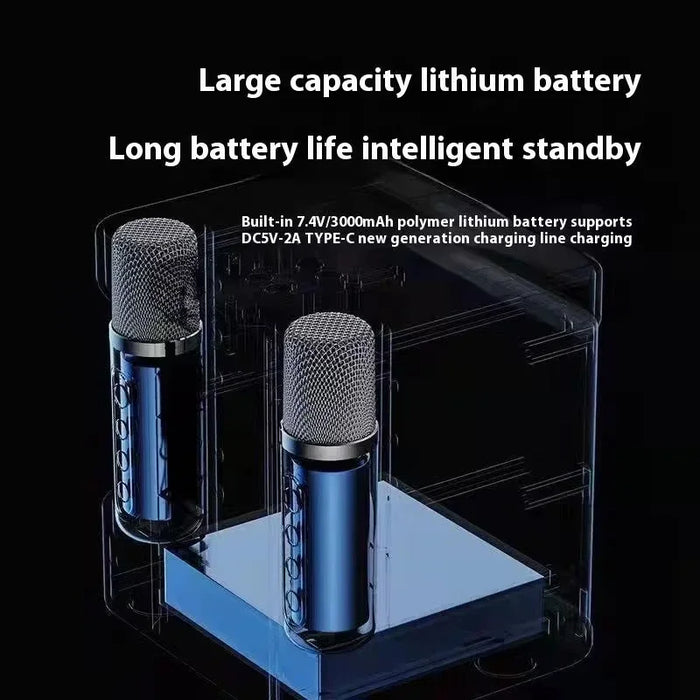 3000mAh battery providing up to 6 hours of playtime