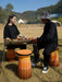 Telescopic Portable Stool with adjustable height for added comfort