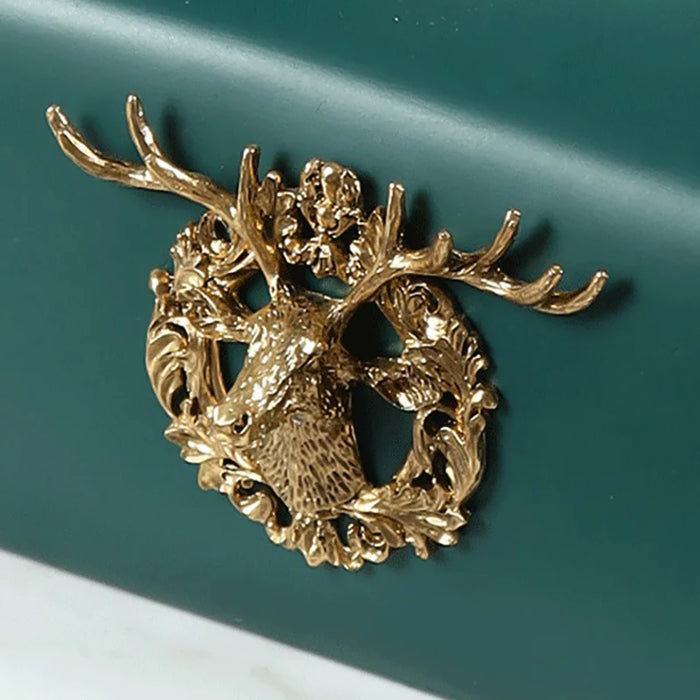 Decorative Resin Tissue Holder for Living Room or Bathroom