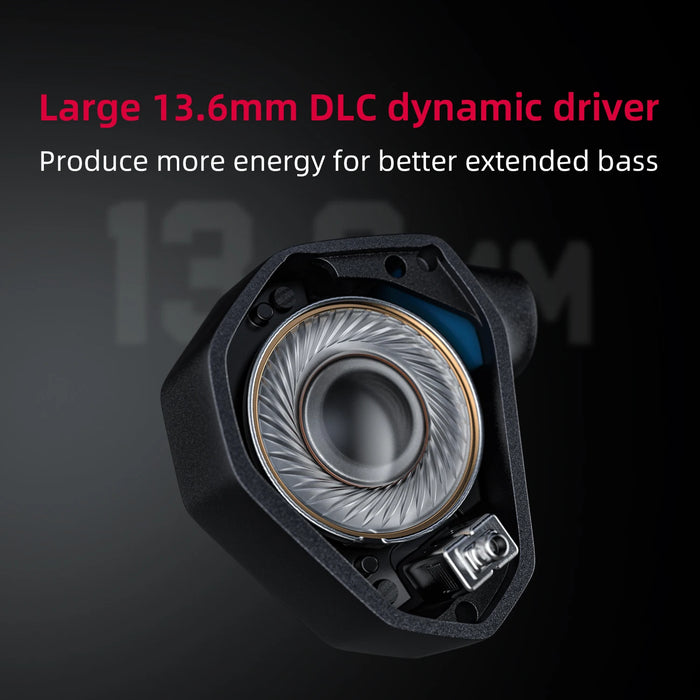 Professional Hybrid IEM Earbuds with 3.5/4.4mm Plug
