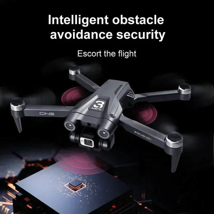 Grey 8K Dual Camera GPS Drone with Brushless Motor and 40min Flight Time