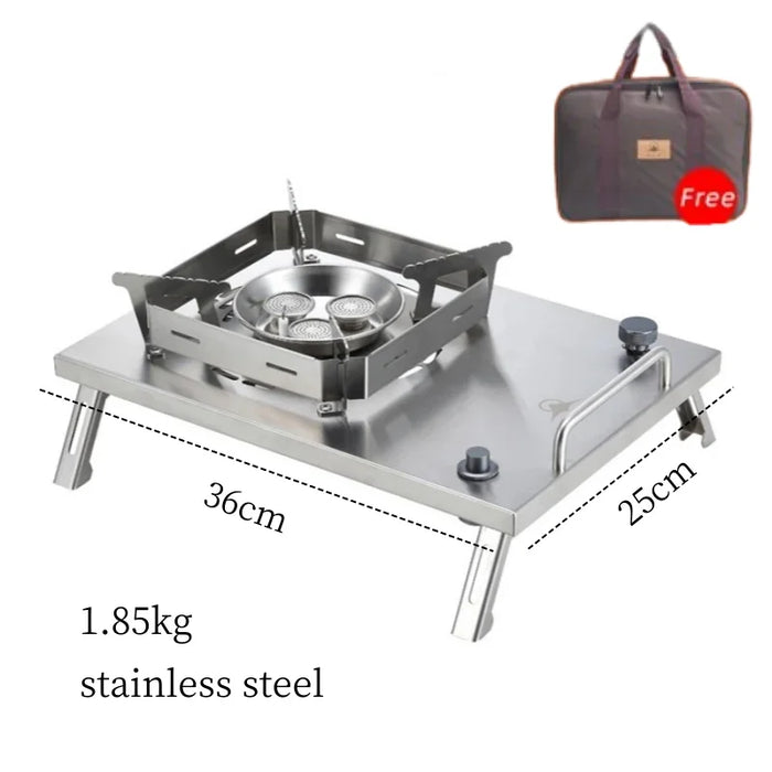 Stainless Steel 7500W Gas Stove for Outdoor Cooking