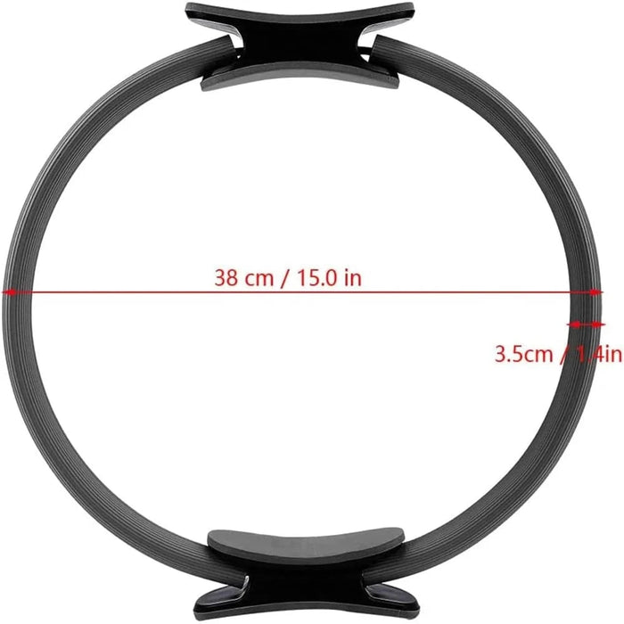 Compact and Portable Pilates Ring for Home and Travel Use