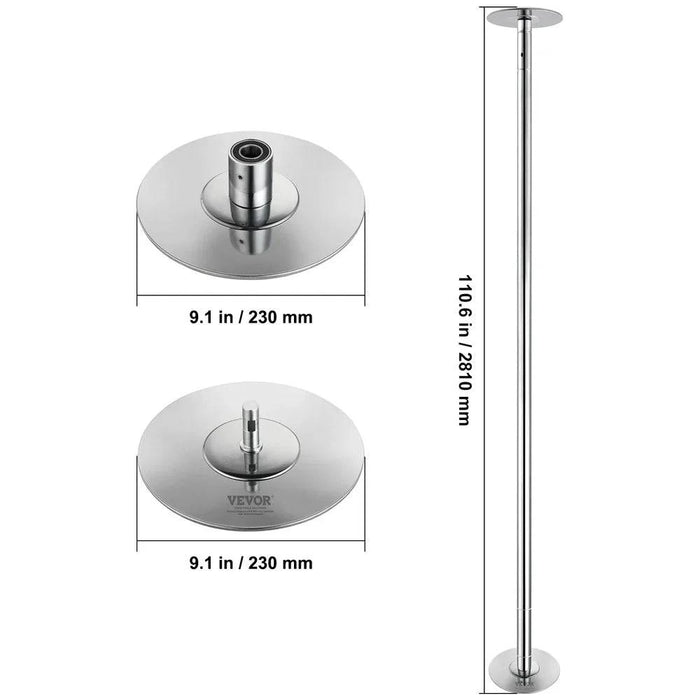 Includes seamless joints and protective silicone rings for stability and safety