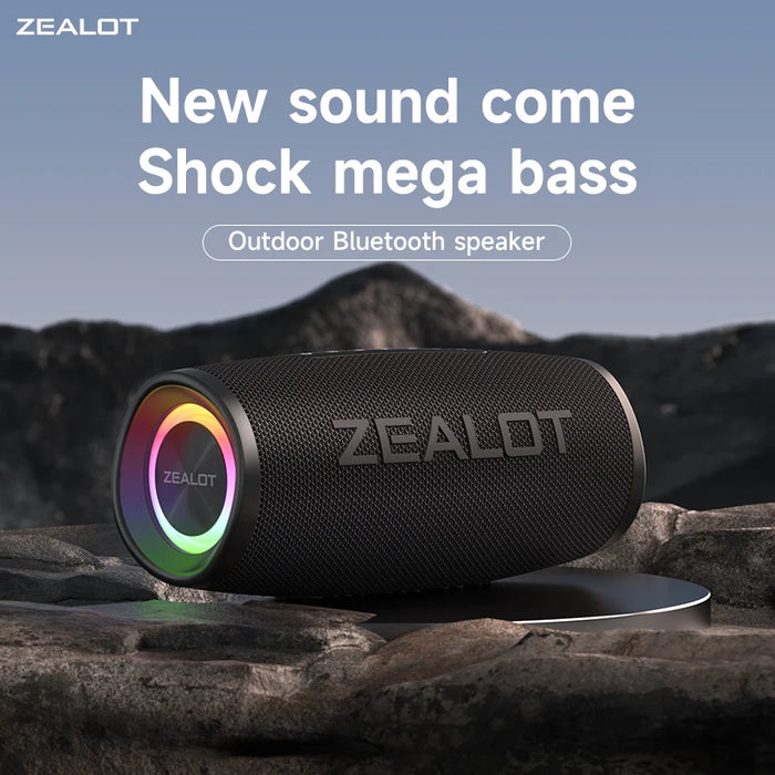 Waterproof 40W Outdoor Bluetooth Speaker with 12H Playtime