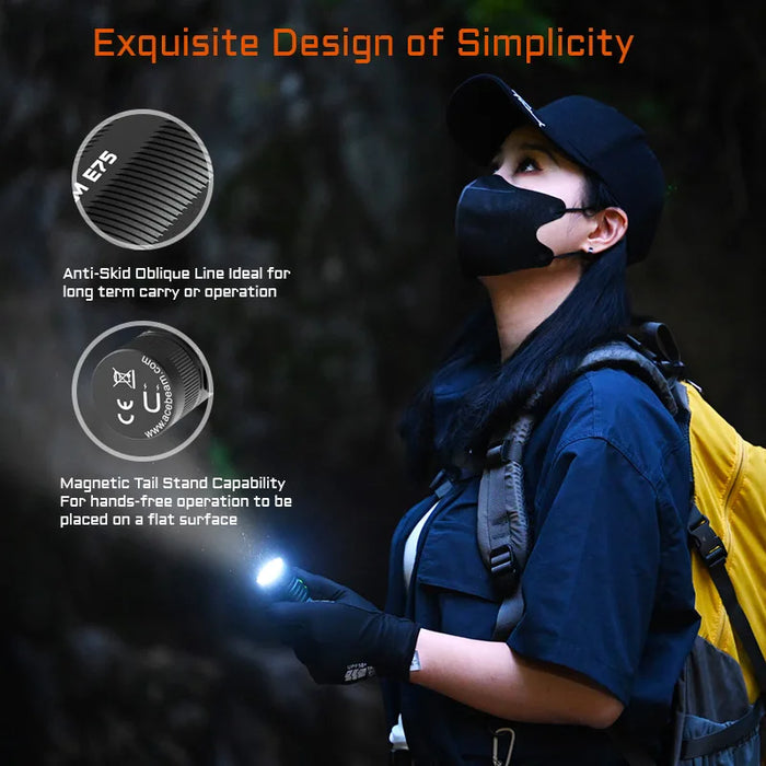 Waterproof High-Lumen Flashlight for Outdoor and Emergency Use
