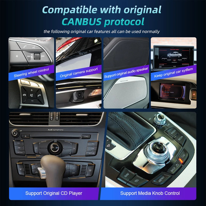 10.25" Android Car Stereo with CarPlay for Audi Q2