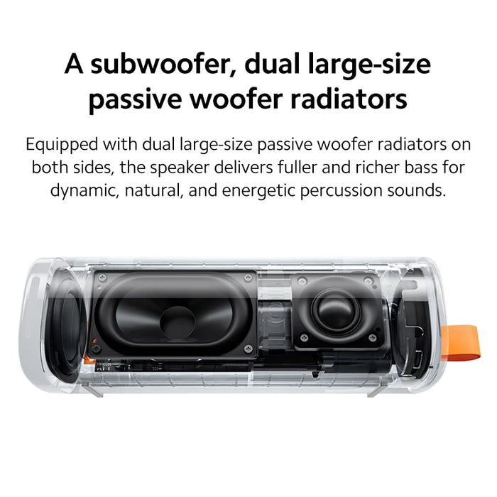 Speaker Bluetooth 5.4 Waterproof, 12H Battery, Blue