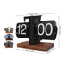 Vintage flip desk clock with retro page-turning display