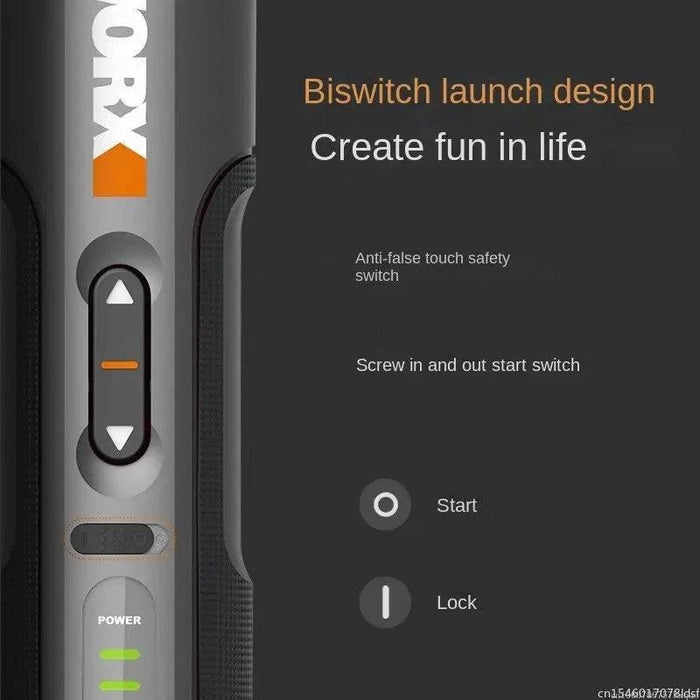 Torque Memory Function Cordless Mini Electric Screwdriver for consistent performance
