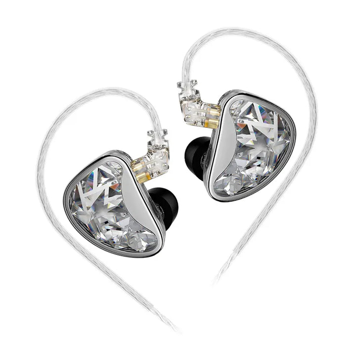 High-Res Audiophile Earphones with 8-Switch Sound Tuning