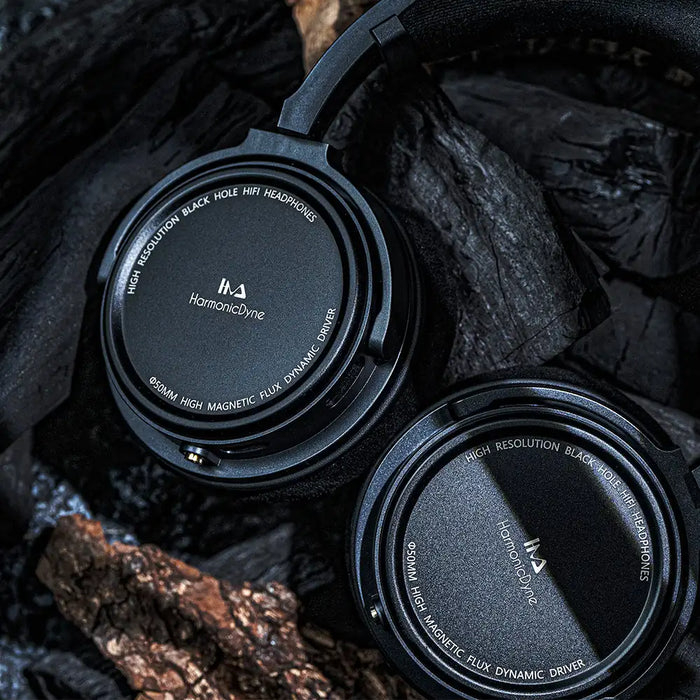 Portable 50mm Dynamic Driver Headphones – Audiophile Sound, Semi-Open Design